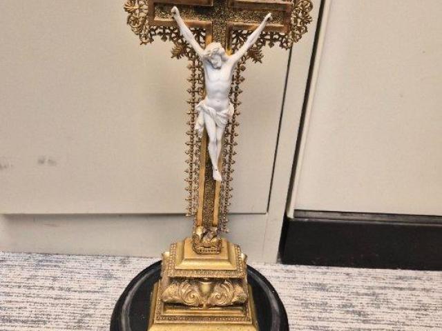 Christus aan het kruis beeld